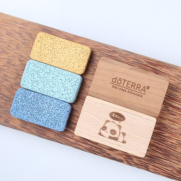 Portable wooden box diffuser