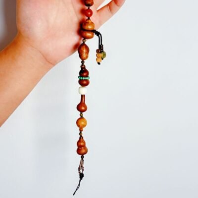 Duobao ancient bead gourd mobile phone chain