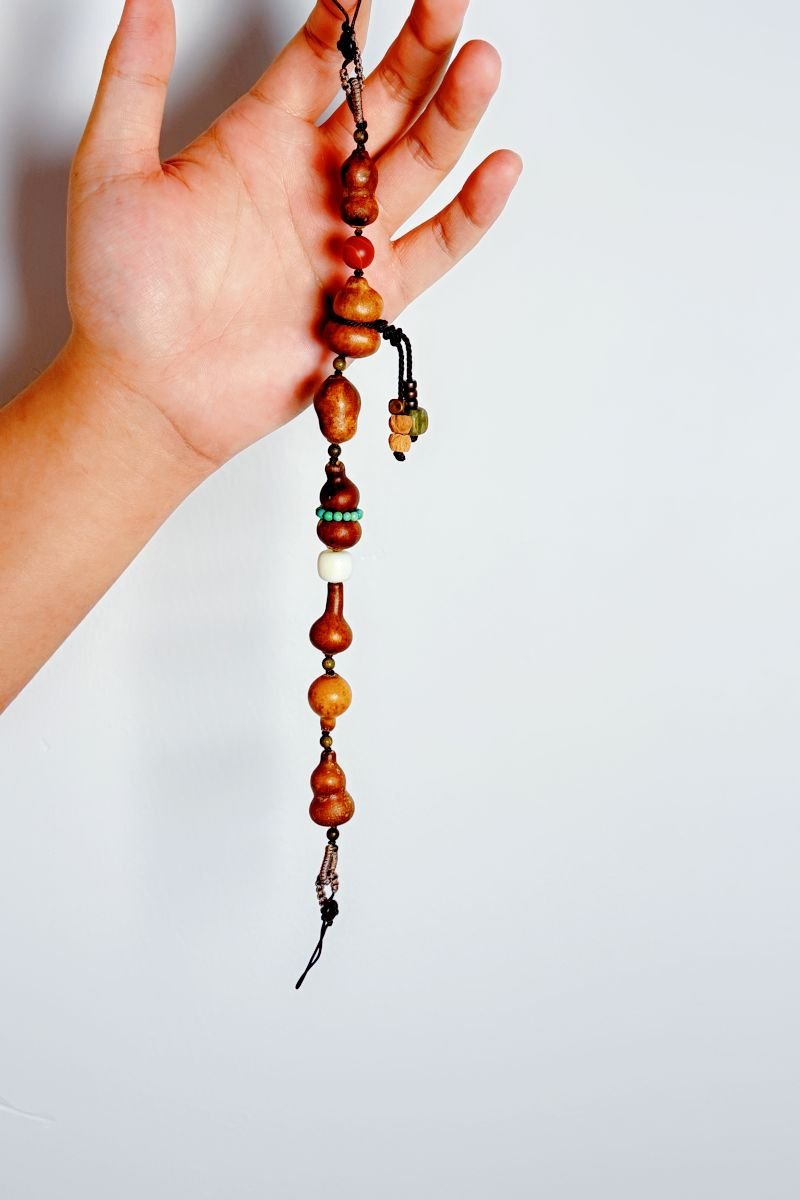 Duobao ancient bead gourd mobile phone chain