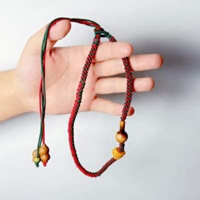 Barbie sandal Christmas braided bracelet