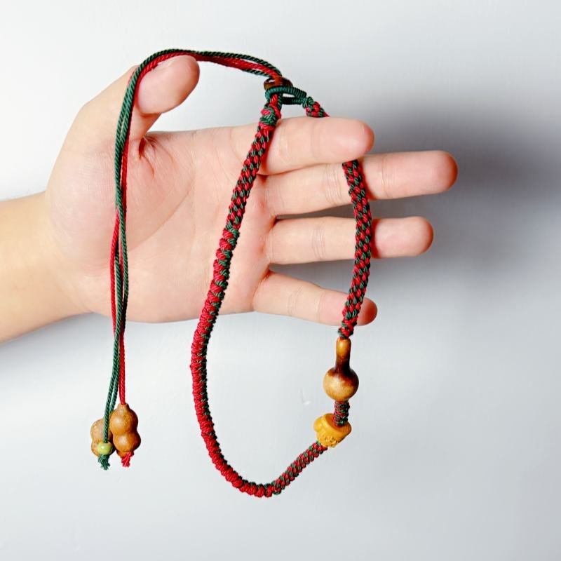Barbie sandal Christmas braided bracelet