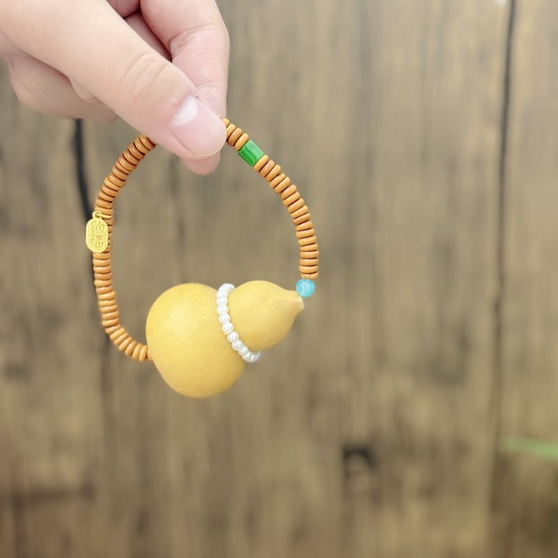Olive stone gourd bracelet