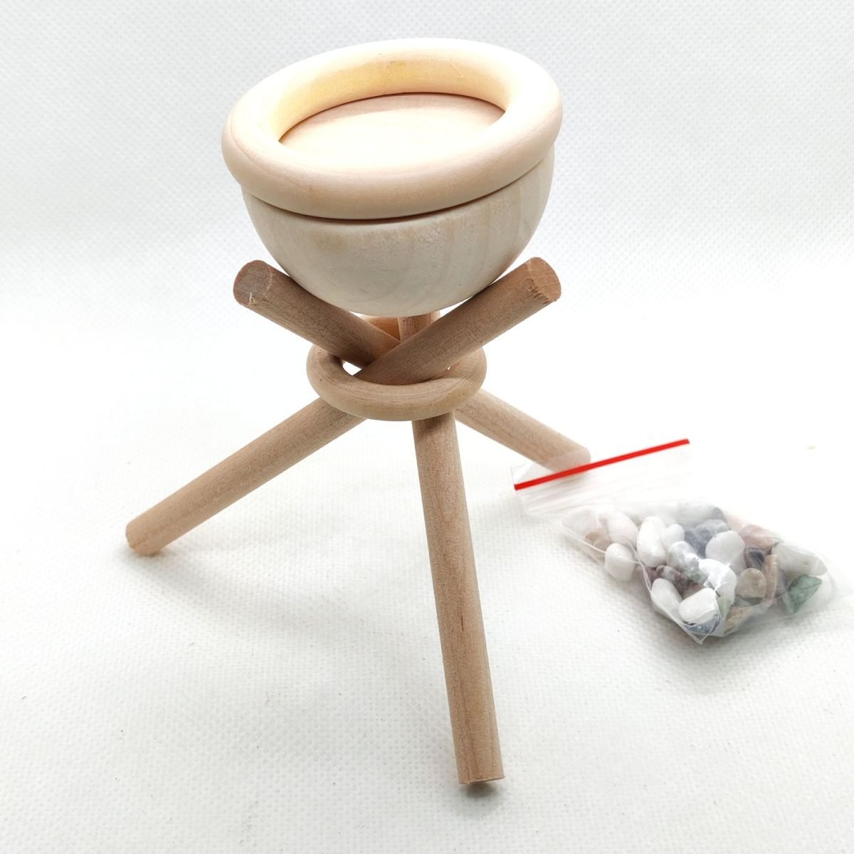 Wooden self-designed elevated aromatherapy essential oil diffuser wood
