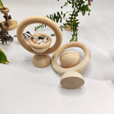 Large wooden ring vertical aromatherapy essential oil diffuser wood