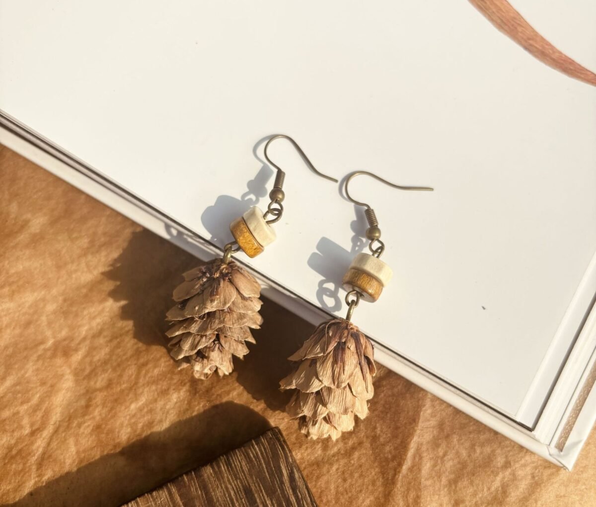 Pinecone Earrings