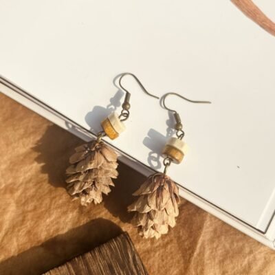 Pinecone Earrings